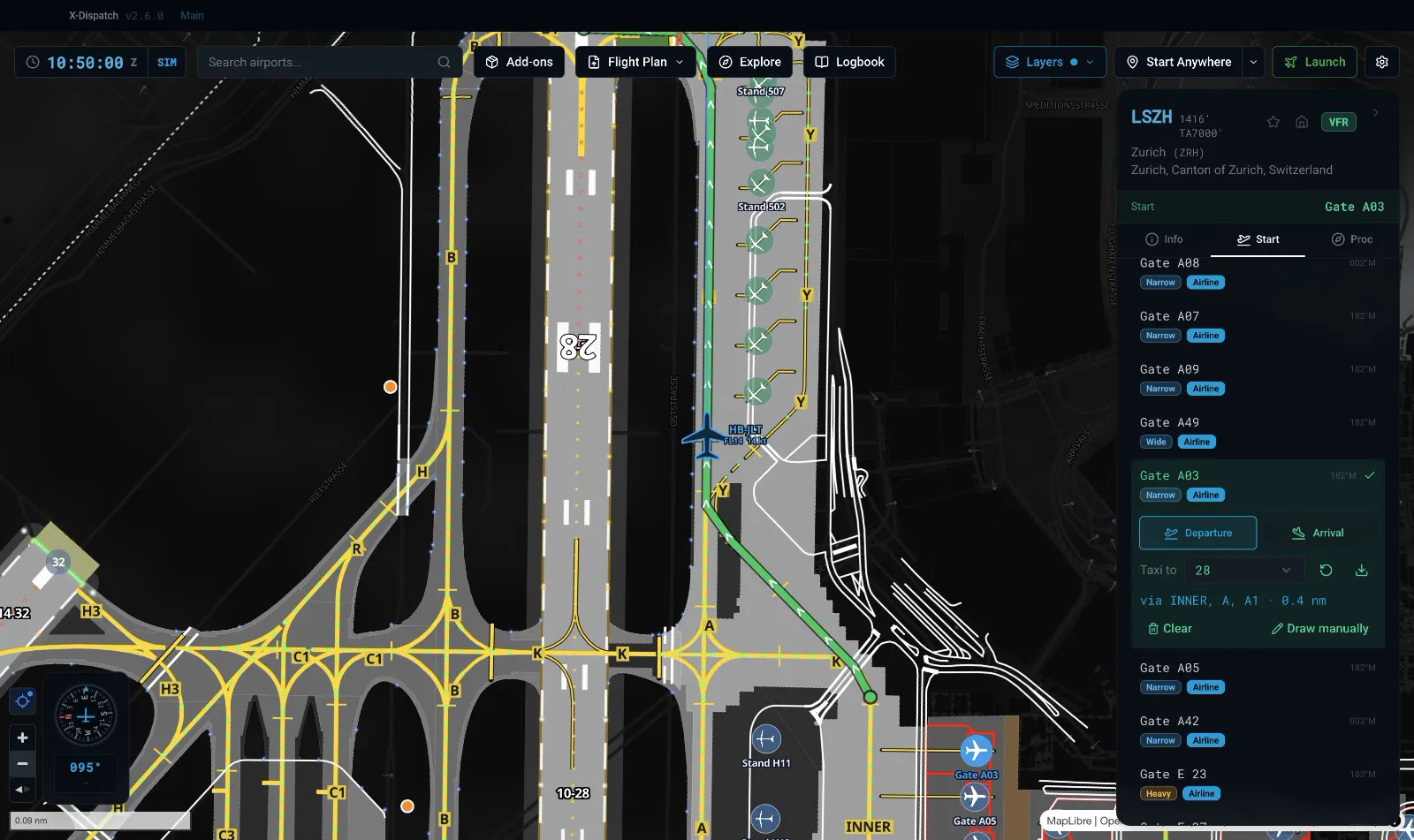X-Dispatch: Your aircraft, live on the map